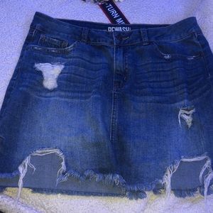 Jean skirt